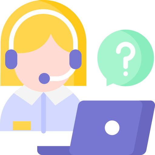 Customer service professions and jobs avatar customer support icon