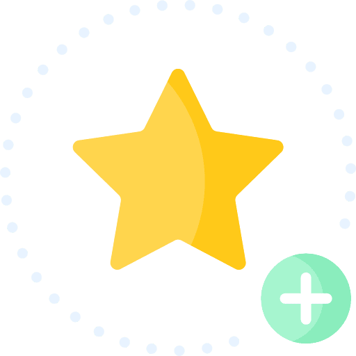 Favourite ui signs stars icon