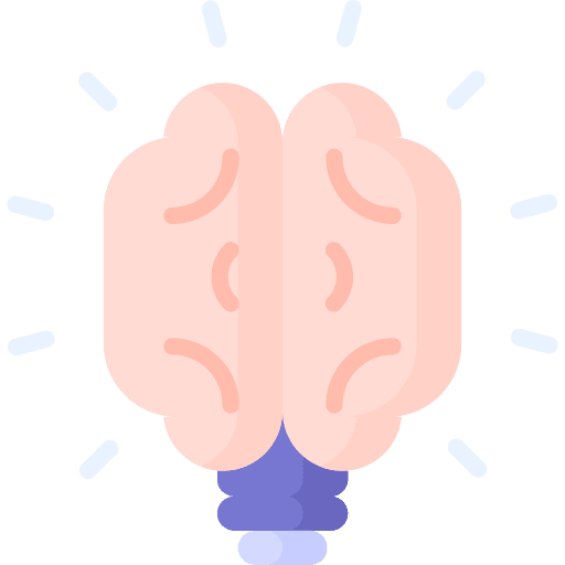 Knowledge idea know brain icon