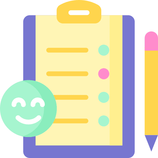 Survey plan work order clipboard icon
