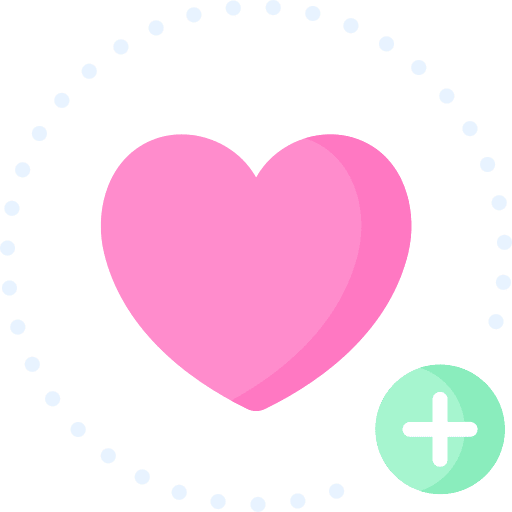 Heart rate heart favourite icon