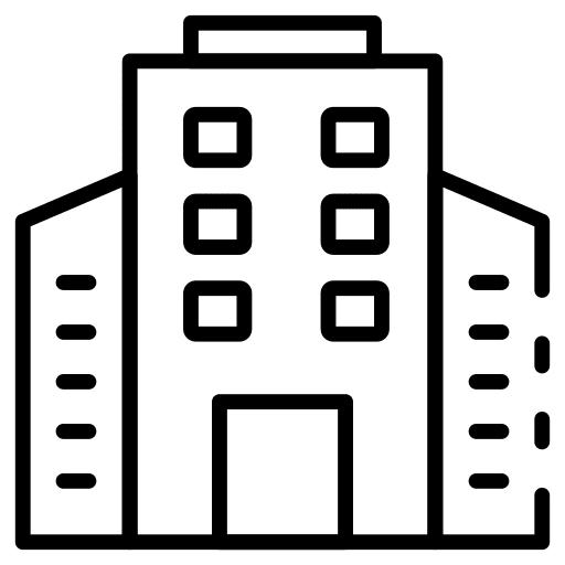 Office office architecture and city apartment icon