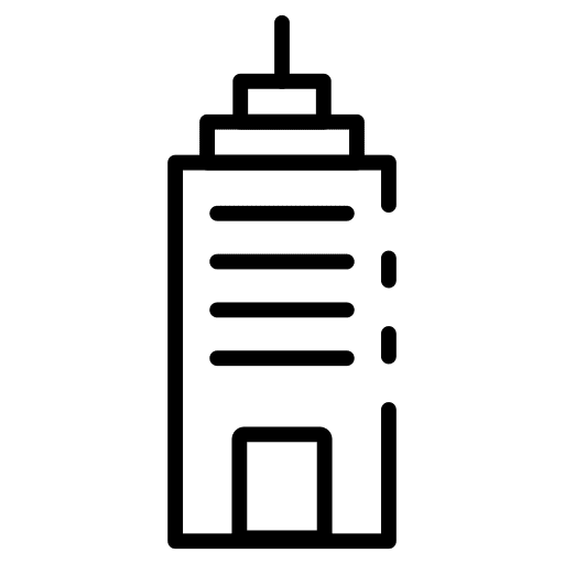 Building building real estate architecture and city icon