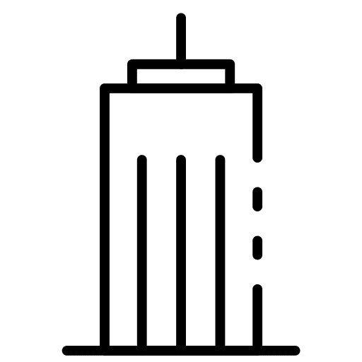 Building city real estate architecture and city icon