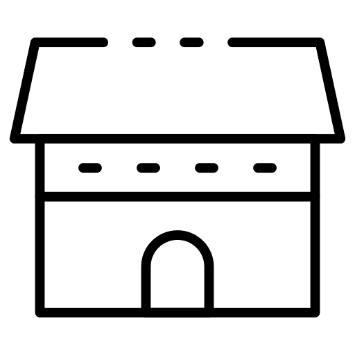 House building real estate home icon