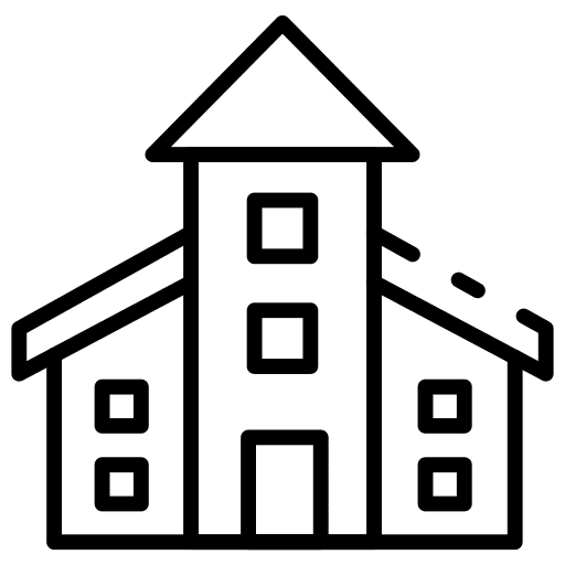 House house mansion architecture icon