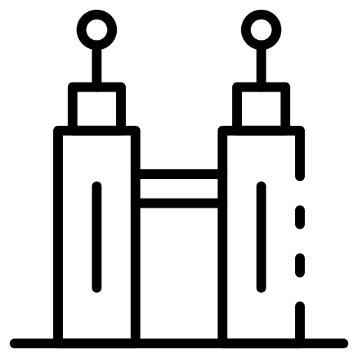 Building city property architecture icon