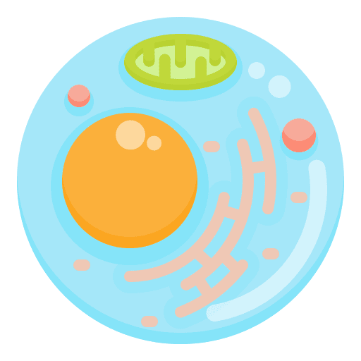 Cell cell experiment science icon