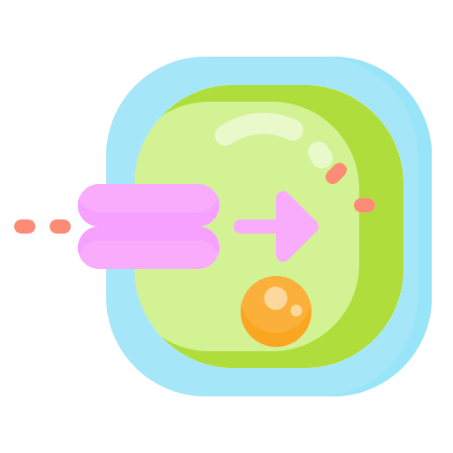 Cell channel cell medical icon