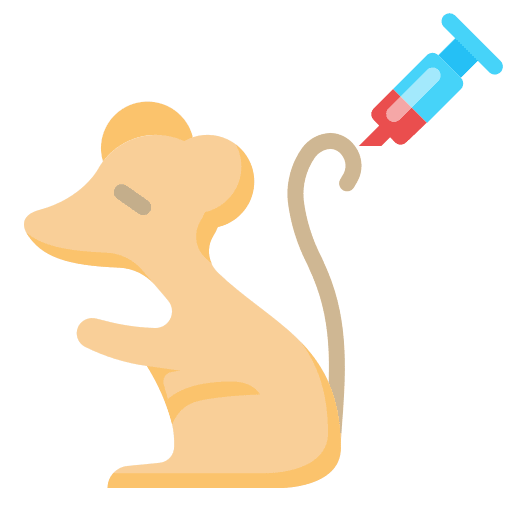 Mouse education experiment science icon