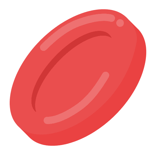 Red blood cells cell medical science icon
