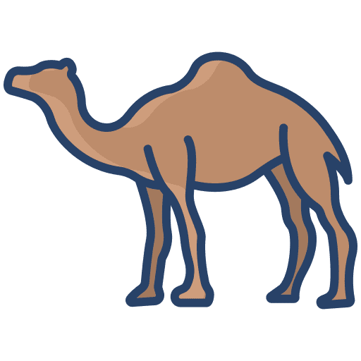 Camel animals wildlife camel icon