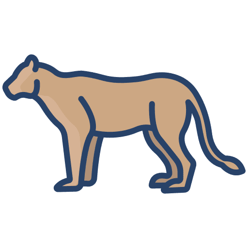 Lioness lioness animals wildlife icon
