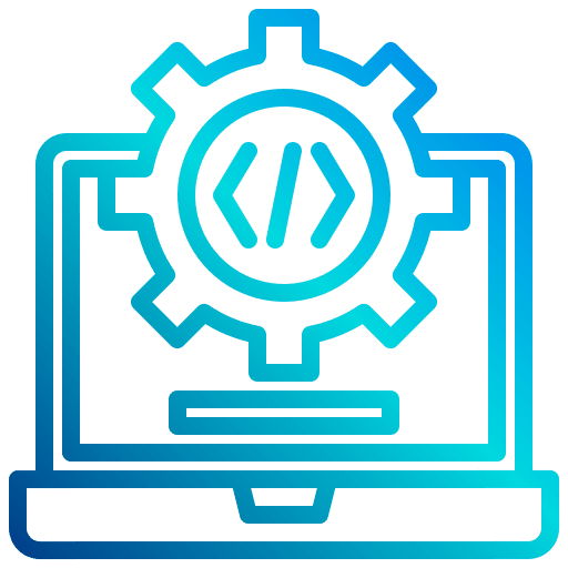 Code programming software development electronics icon