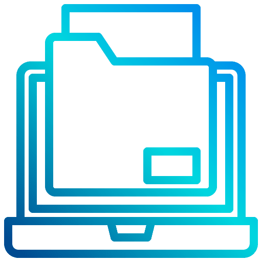 Folder application desktop software icon