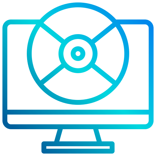 Disk installation install download icon