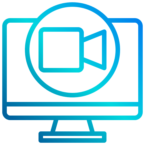 Video call application video camera conference icon