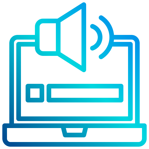 Sound computer ui volume up icon