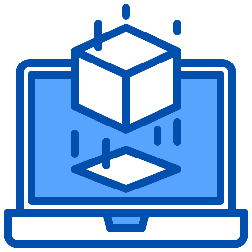 3d cube edit tools ui printing icon