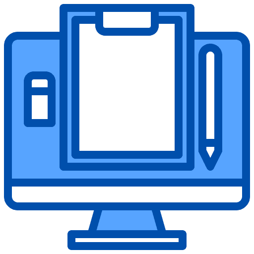 Clipboard digital art and design drawing icon