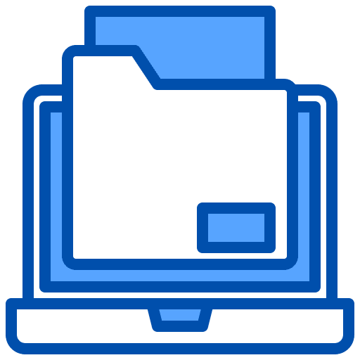 Folder folder laptop application icon