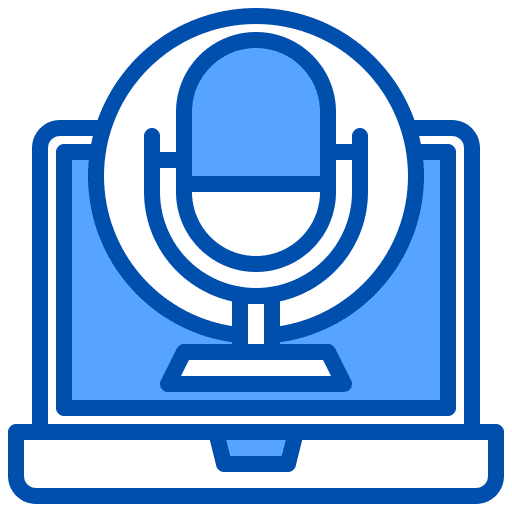 Microphone music voice recorder microphone icon