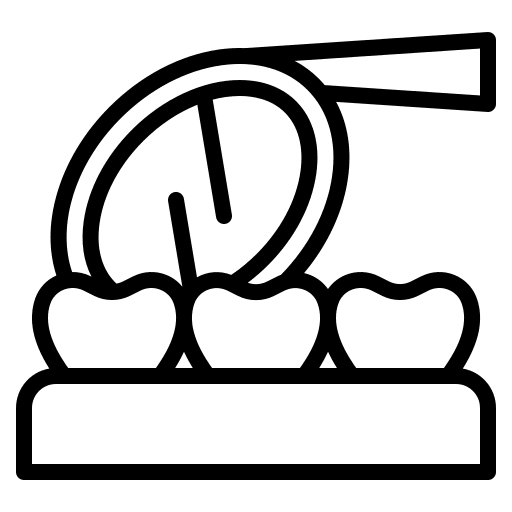 Dental checkup dental molar tooth icon