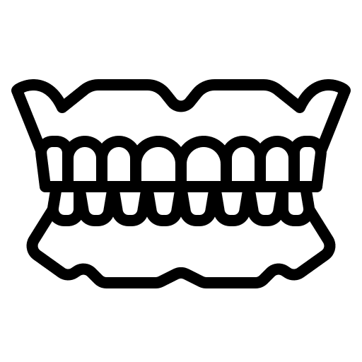 Denture denture healthcare and medical dental icon