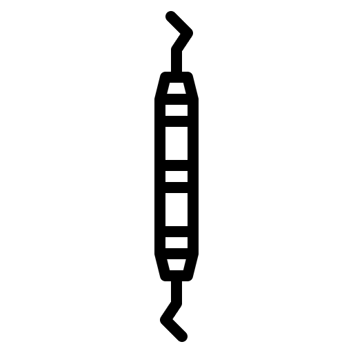 Dental scaler dental scaler dentist dental care icon