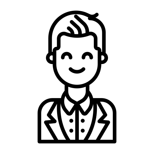 Man people profile avatar icon