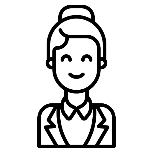 Woman people profile user icon