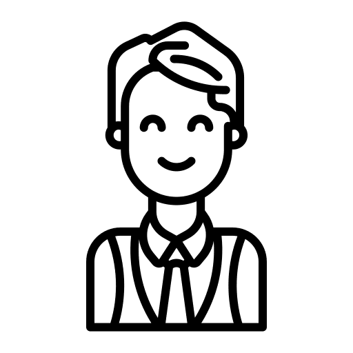 Man person profile male icon