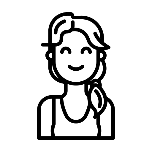 Woman people avatar young icon