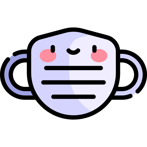 Medical mask covid 19 coronavirus healthcare and medical icon