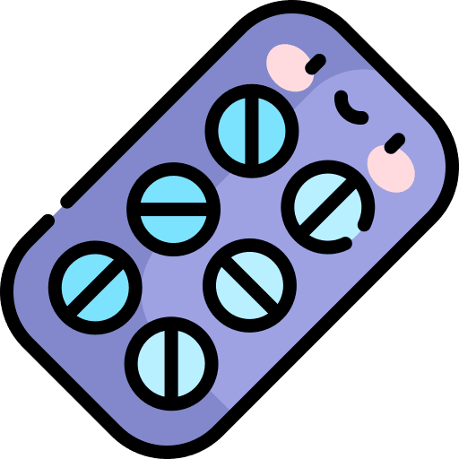 Tablet health clinic medication pills icon