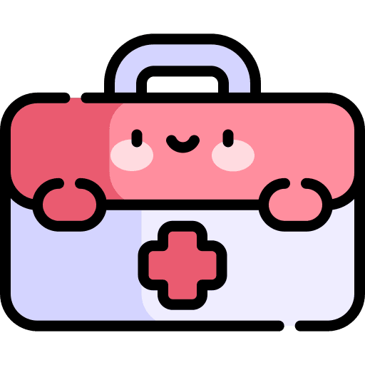 First aid kit health care hospital medical icon