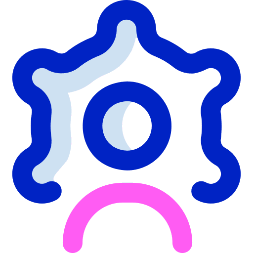 Leadership administration administrator gear icon