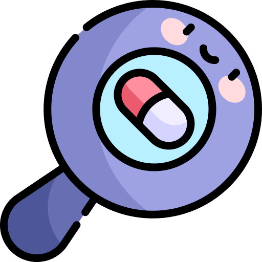 Research medicine science laboratory icon