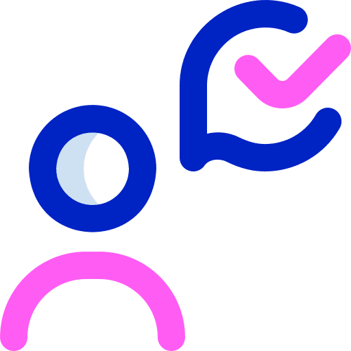 Agreement check check mark chat icon