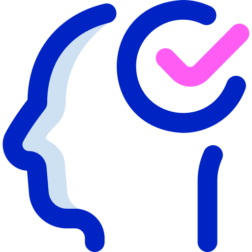 Positive thinking check emotion miscellaneous icon