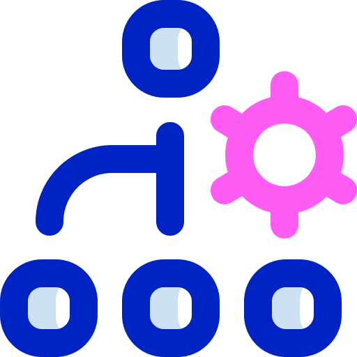 Workflow business and finance project marketing icon