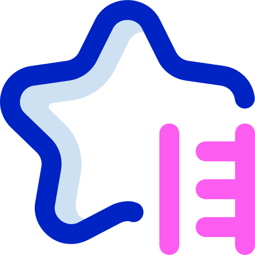 Ladder goal star business and finance icon