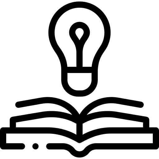 Knowledge knowledge education library icon