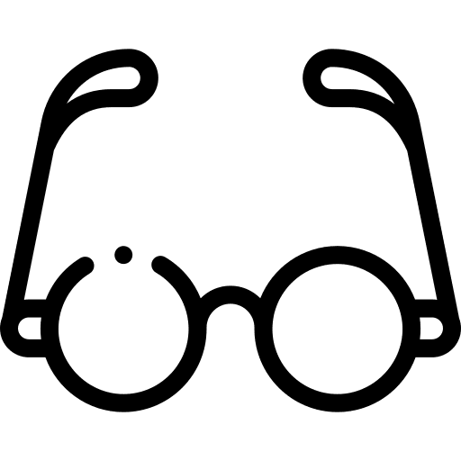 Eyeglasses eyeglasses reading glasses view icon