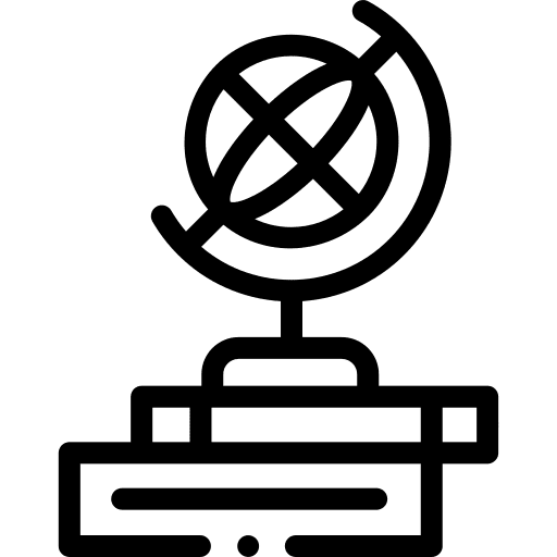 Globe globe planet study icon