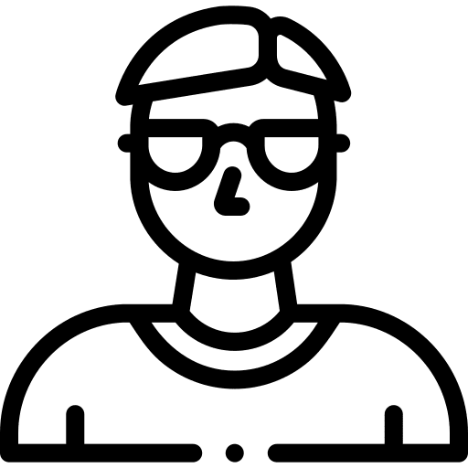 Man person avatar nerd icon