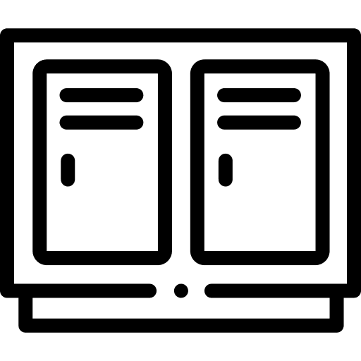 School locker cabinet locker room school locker icon