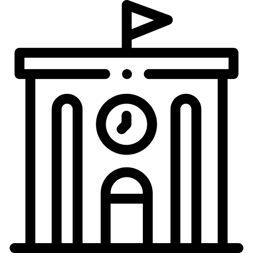 Library building read school icon