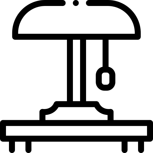 Table lamp literature electronics table lamp icon