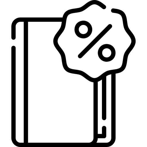 Book bargains sales book icon